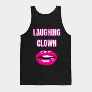 laughing clown red lips Tank Top